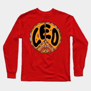 Leo Zodiac Sign Long Sleeve T-Shirt